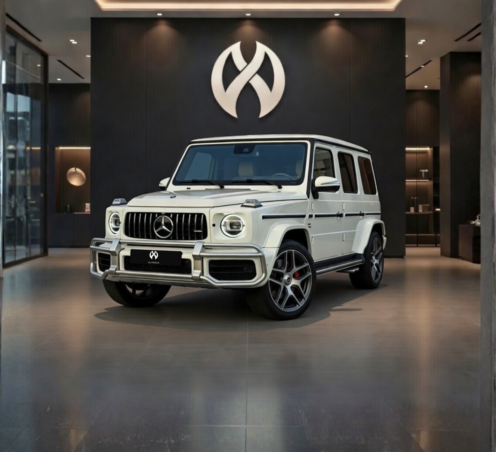 Mercedes G63 AMG White – Luxury SUV Rental Dubai